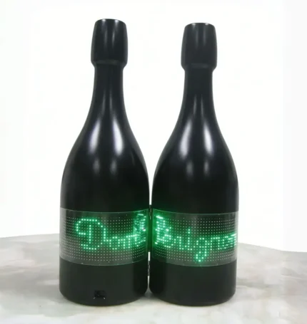 Botella personalizada Gray Goose - Presentadores LED Glow Bottle Label